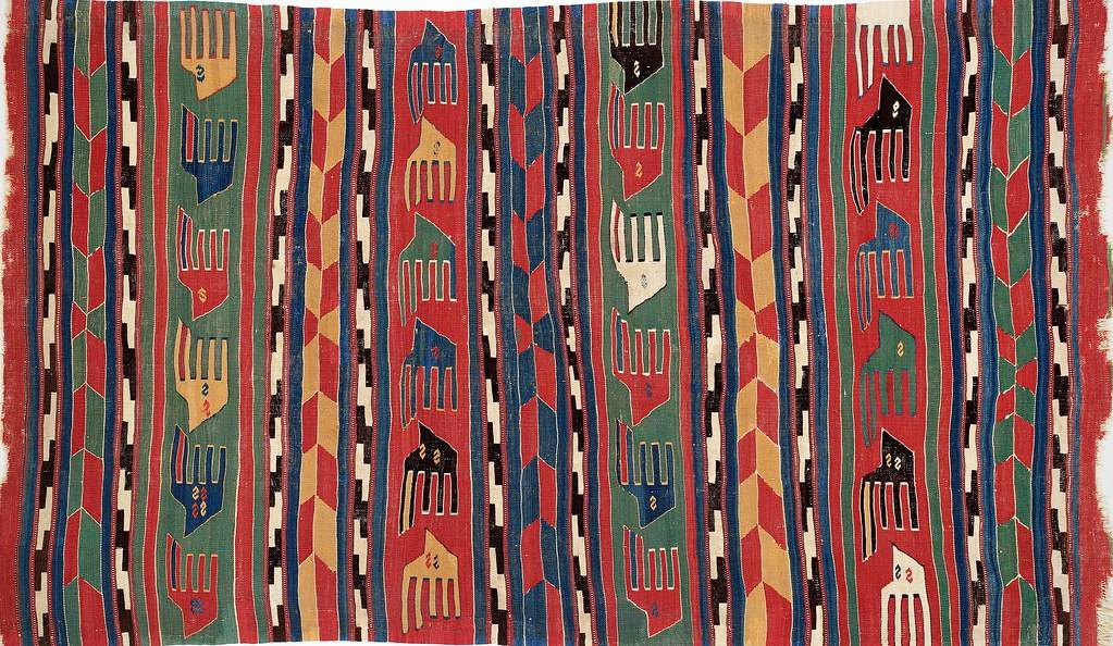 Balikesir kilim, from VOK collection. Late 18th century, NW Anatolia