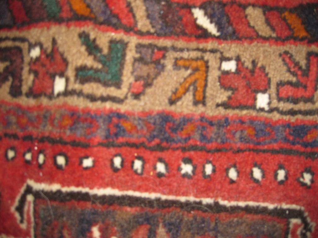 THE PERSIAN RUG FROM KHAMSEH.